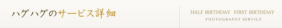 ハグハグのサービス詳細