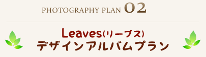 Leaves(リーブス)デザインフレームプラン